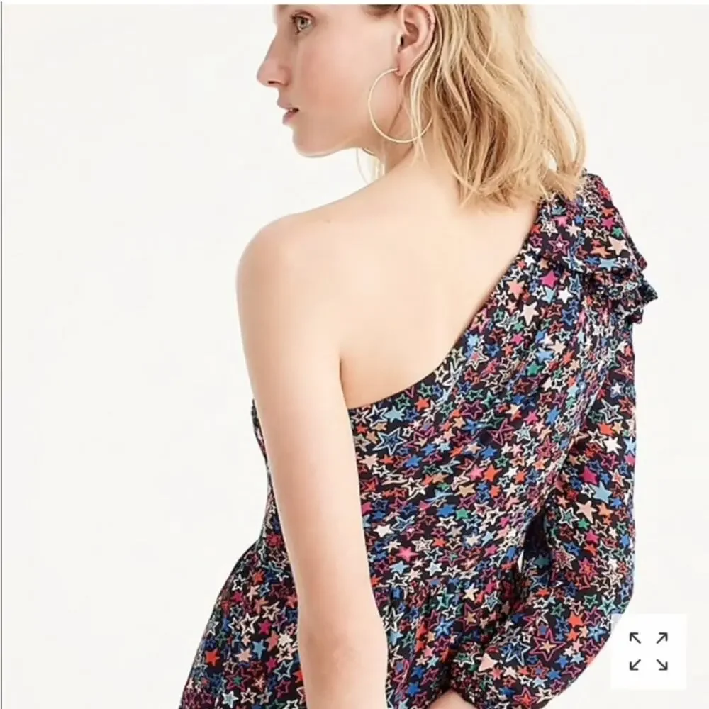 J. Crew black rainbow